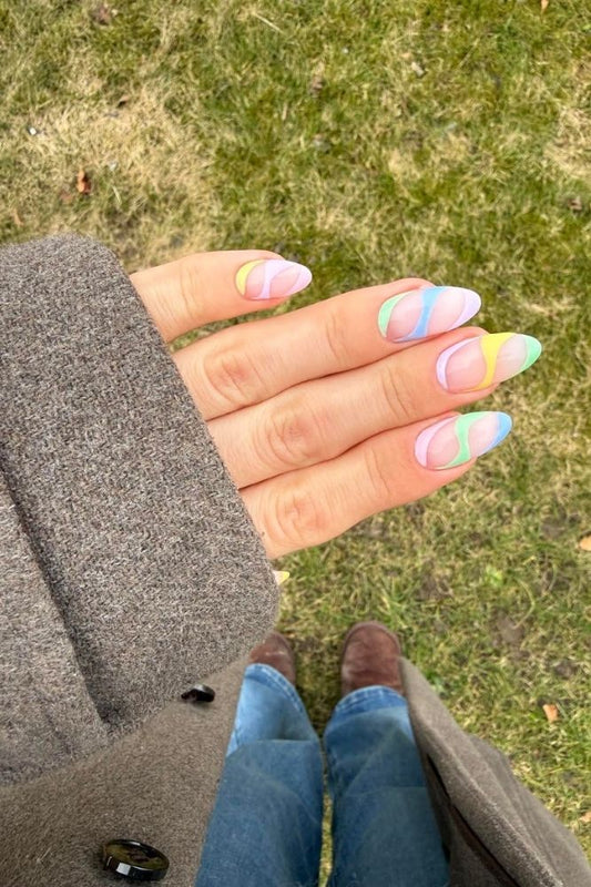 Pastel Swirl Look