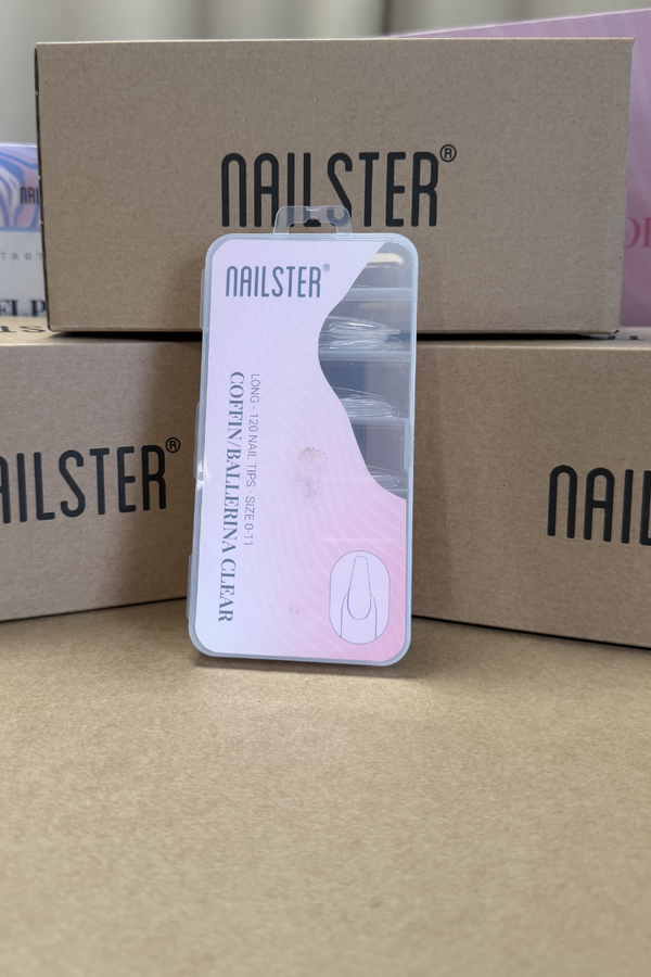 Coffin/Ballerina Clear Tipper