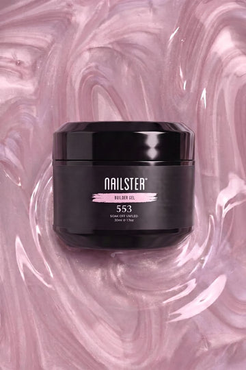 Flourishing Pearl · 553 – Builder Gel van Nailster
