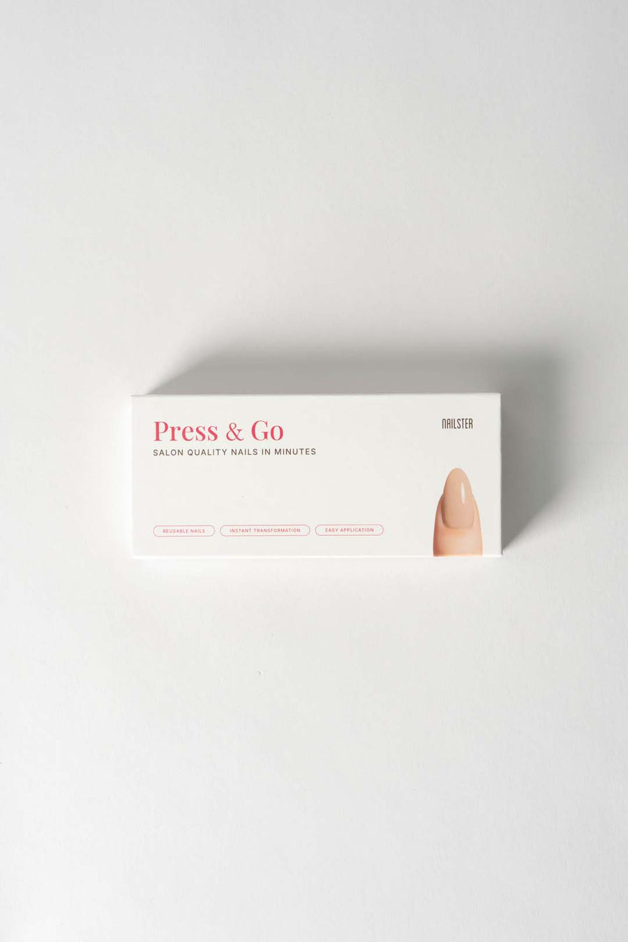 Press & Go - In the Nude - Almond van Nailster, afbeelding 5