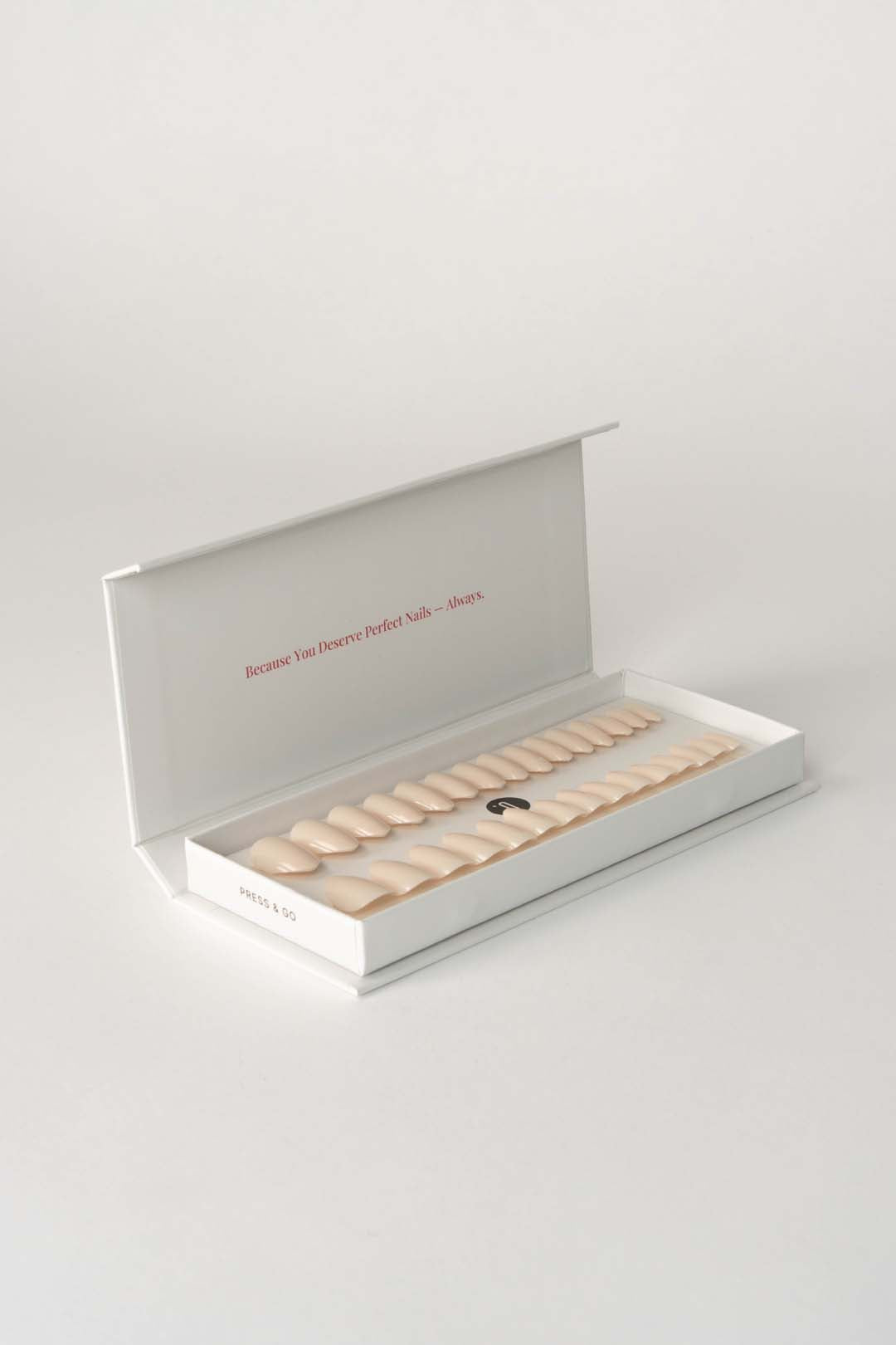 Press & Go - In the Nude - Almond van Nailster, afbeelding 3