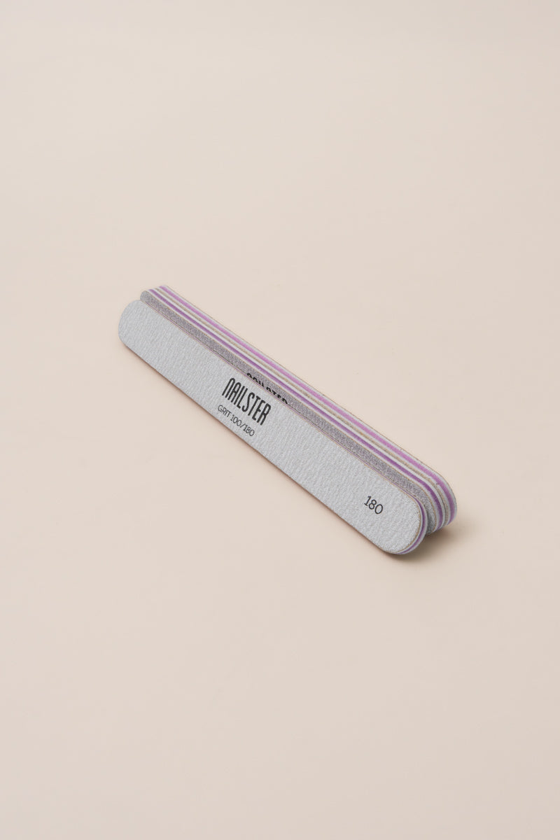 Narrow Nail File - 100/180 - 3 pcs.