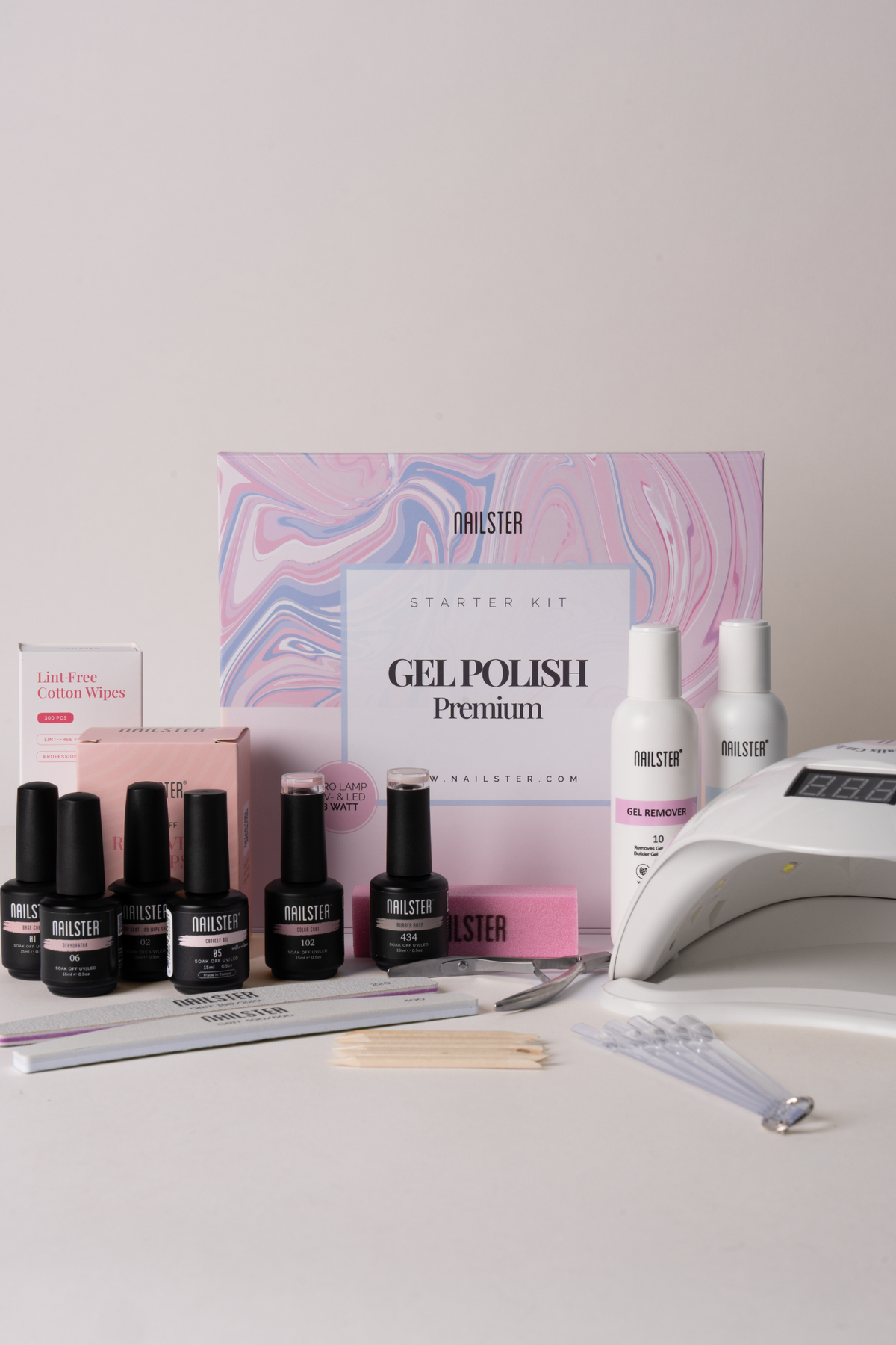 Rubber Base Starter Kit Premium van Nailster