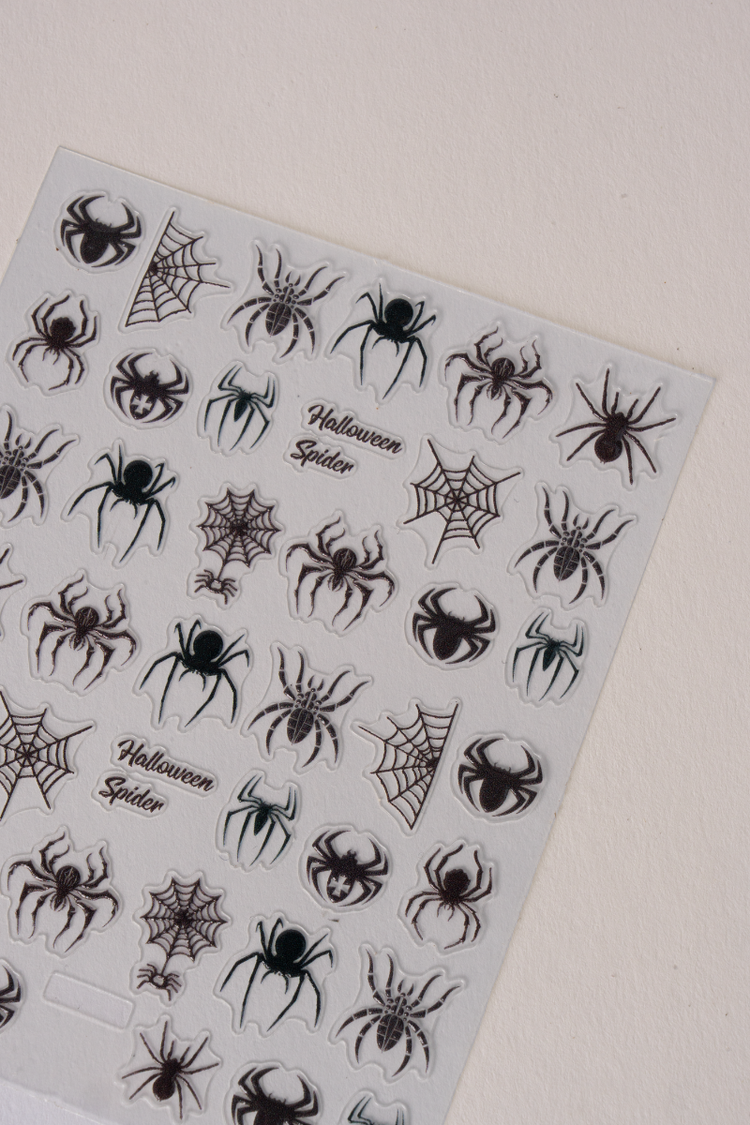 Spooky Spiders - Stickers – Nail Art van Nailster, afbeelding 2