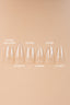 Almond Medium Clear Tipper