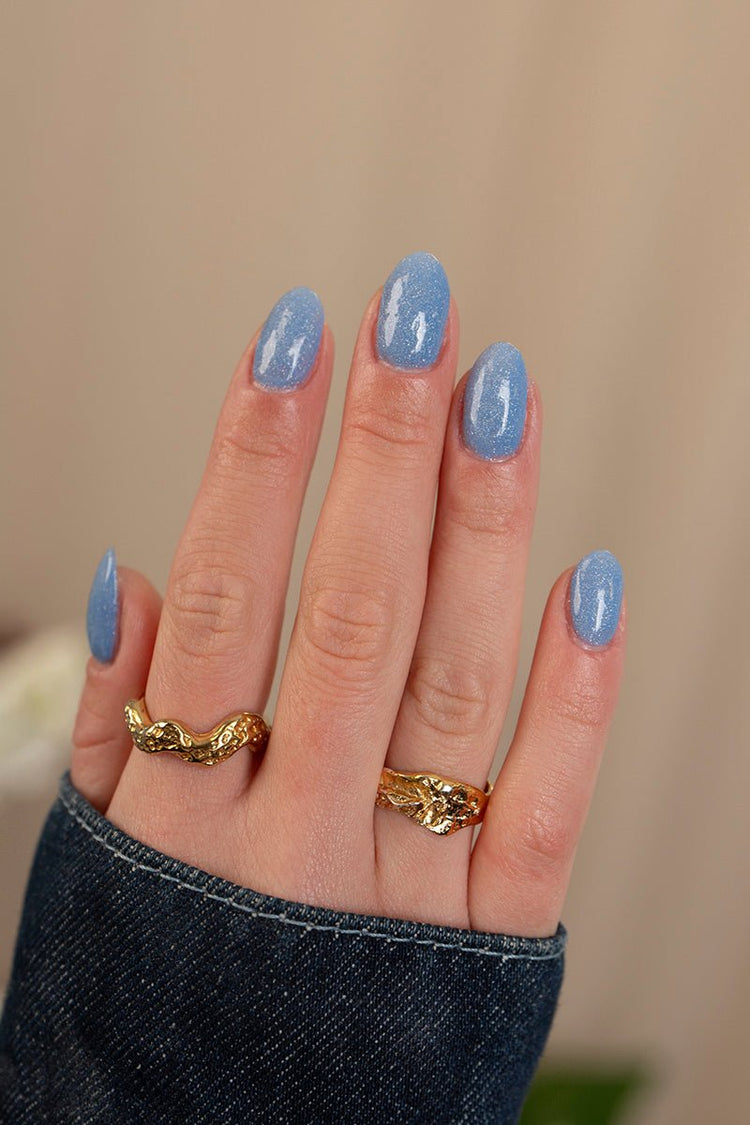 Blue Ice Glitter · 444 – Gel Polish van Nailster, afbeelding 3