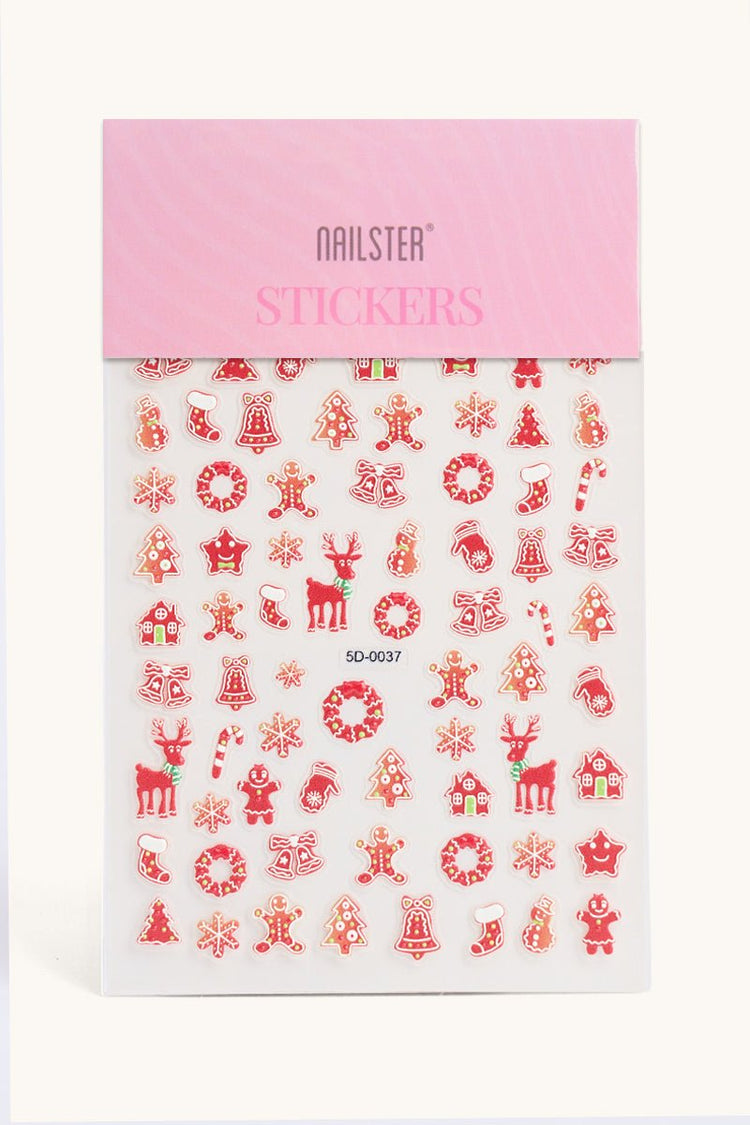 Christmas Cookie - Stickers – Nail Art van Nailster