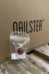 Glitter - Red Heart-Shaped