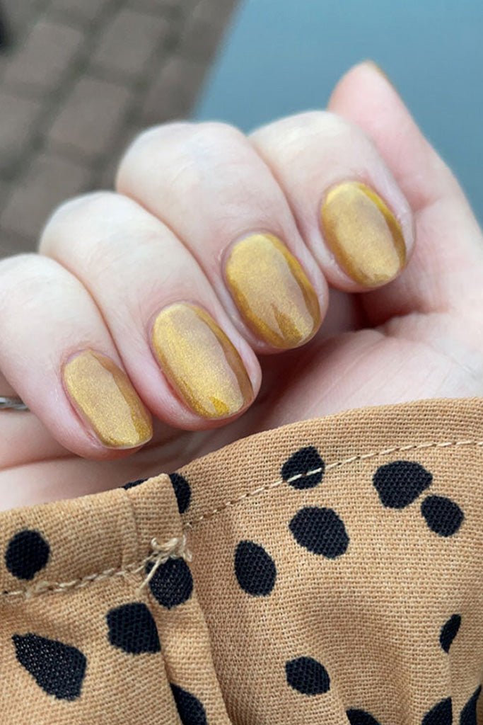 Golden Glow Cat Eye · 321 – Gel Polish Cat Eye van Nailster, afbeelding 3