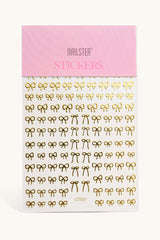 Luxe Bow - Stickers – Nail Art van Nailster