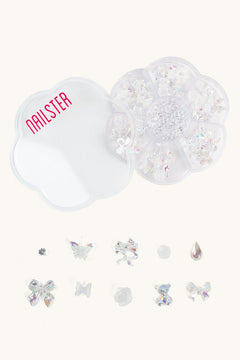 Nail Charms - Champagne Bows