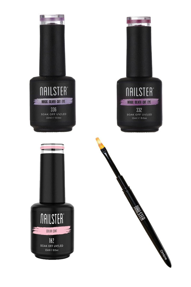 Ombre Cat Eye Bundle van Nailster, afbeelding 3