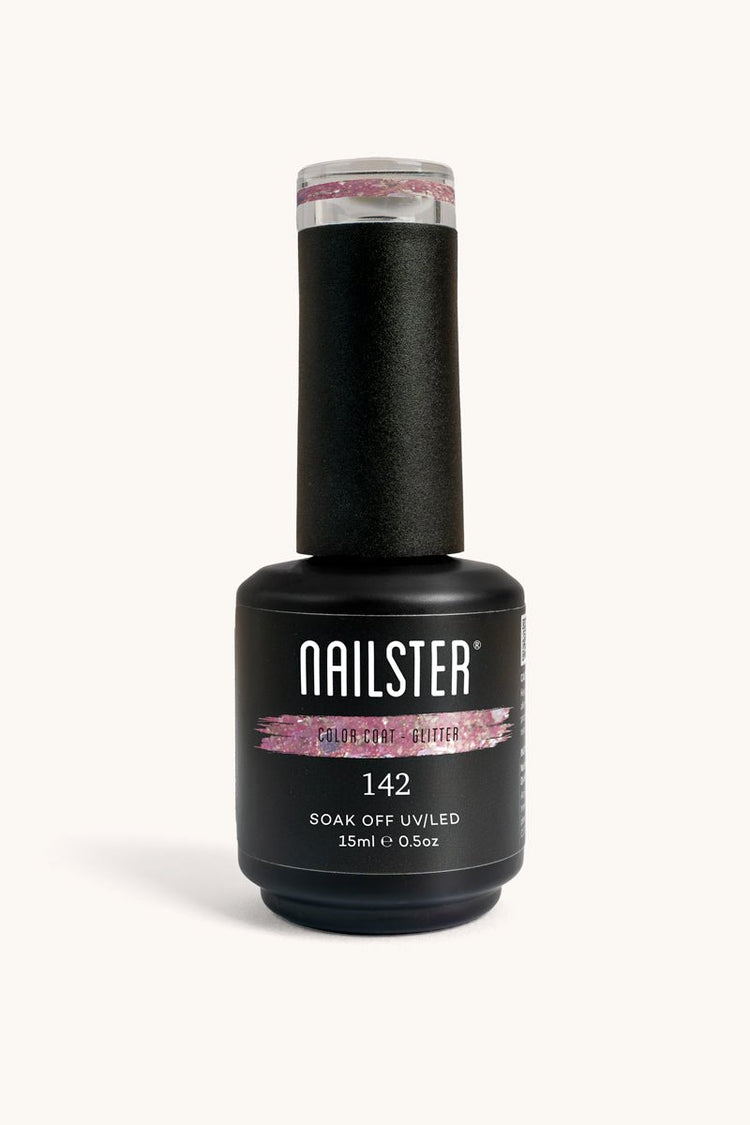 Shimmering Lychee · 142 – Gel Polish van Nailster, afbeelding 3