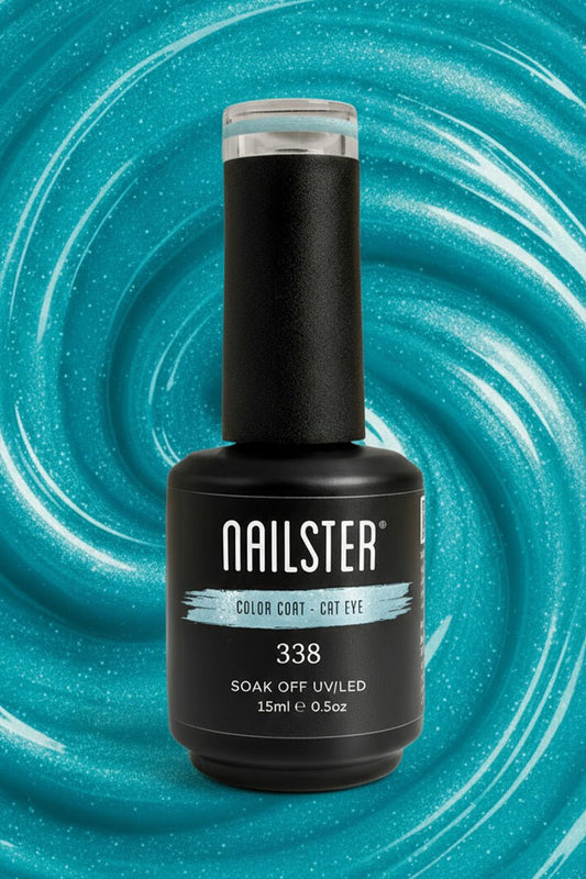 Silver Blue Cat Eye · 338 | Nailster Denmark