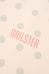 Tote Bag - Dusty Green Dots | Nailster Denmark